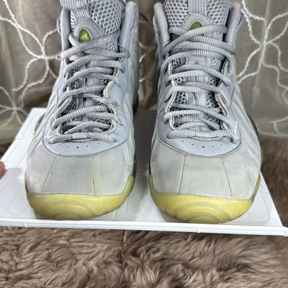 (E3) Nike Air Little Posite One PRM Foamposite Wolf Grey suede GS 2015